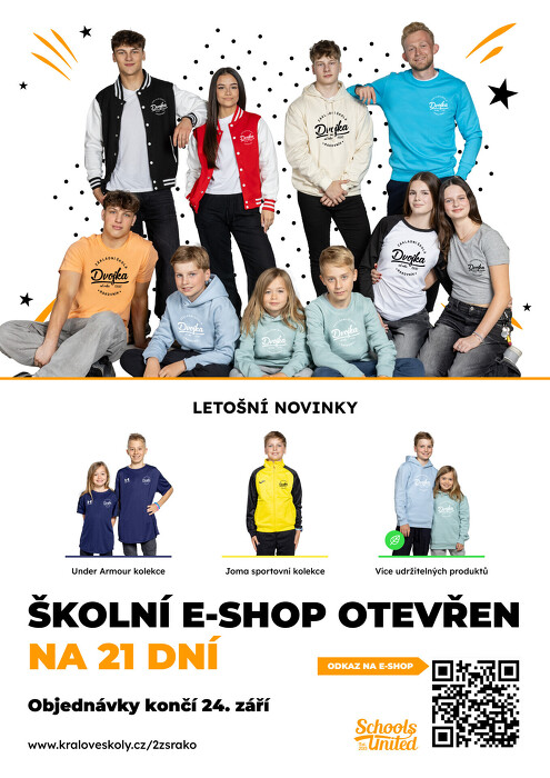 E-shop s kolekcí školního oblečení