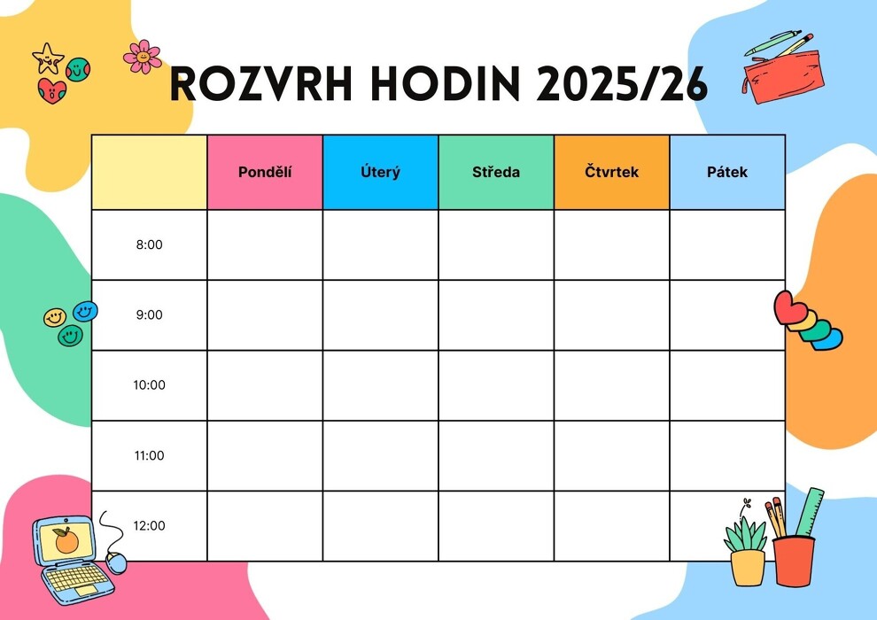 zozjuaccdt_____Class Schedule in Blue Pink Yellow Geometric Style zozjuaccdt_____Class Schedule in Blue Pink Yellow Geometric Style